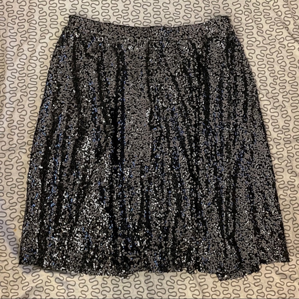 LANE BRYANT sequin skirt